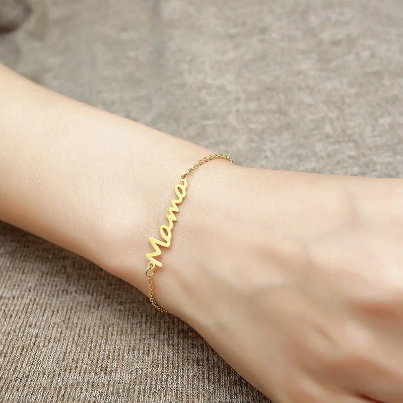 Letter Mama Bracelet