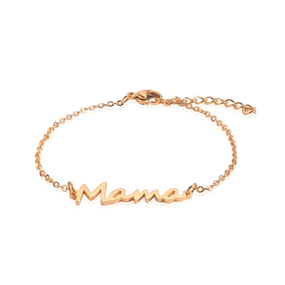 Letter Mama Bracelet