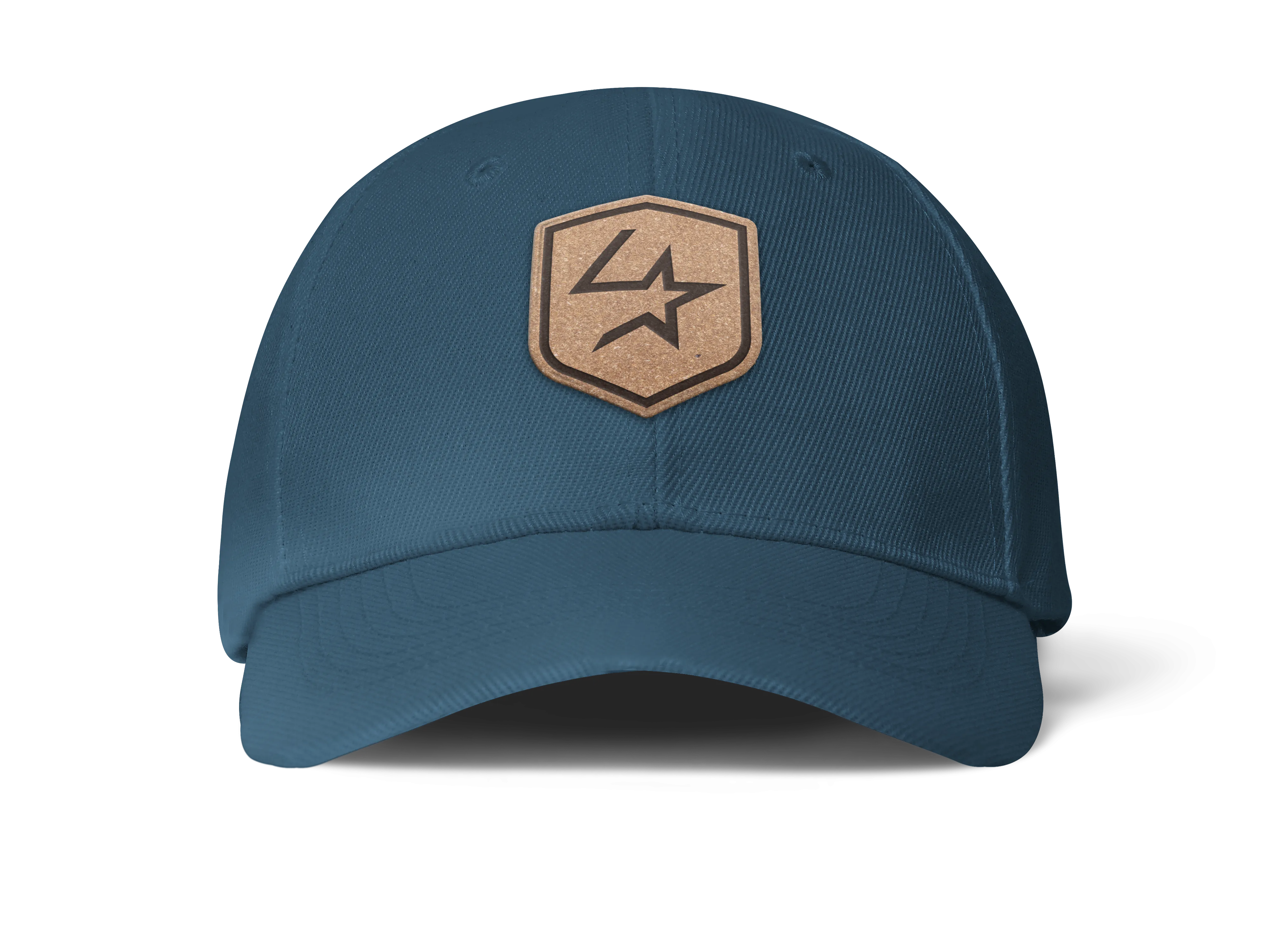 Lone Star Ropes Cap w/ Leather Shield - Blue