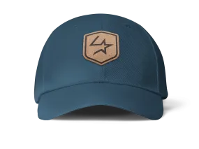 Lone Star Ropes Cap w/ Leather Shield - Blue