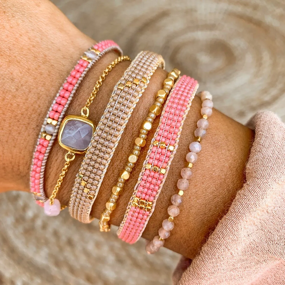 LULU STONE DOT BRACELET