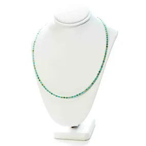 malia beaded gemstone necklace