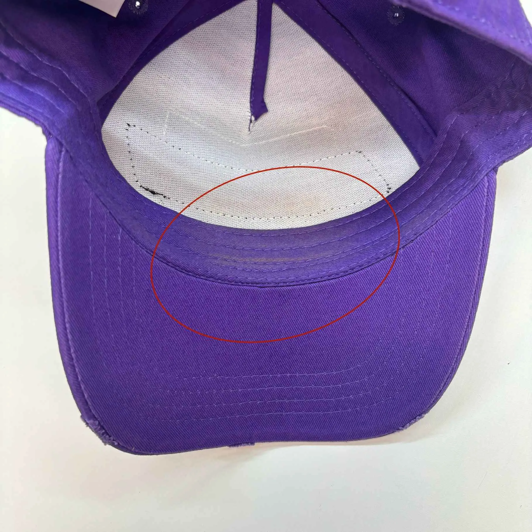 Men's Canada Twins Cap Purple