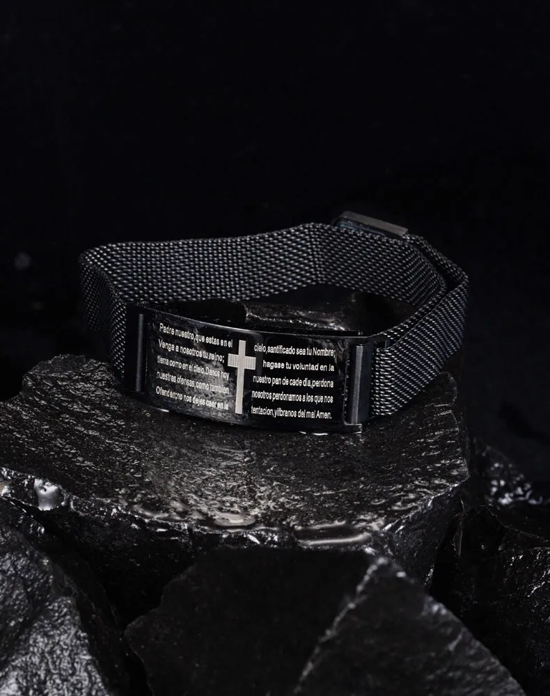 Men's Fashion Cross Belt Bracelet