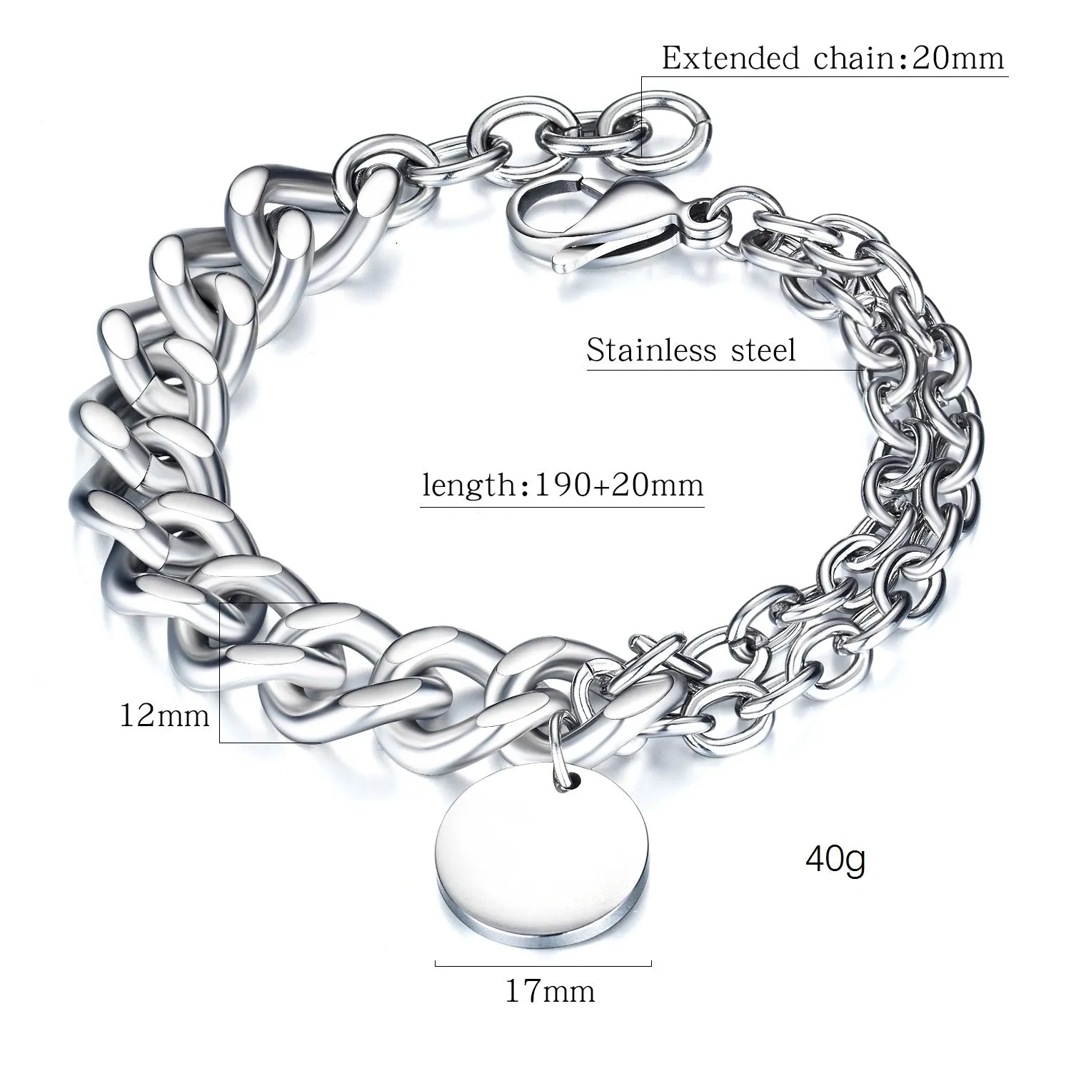 Men's Fashion Hip Hop Bracelet