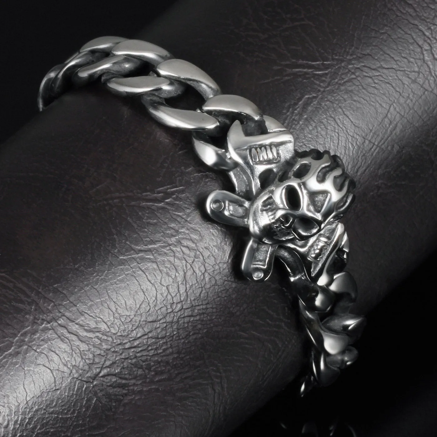 Men's Fashion Skull Hip Hop Bracelet