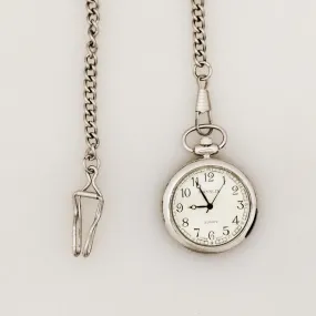 Men's Silver Pocket Watch 111