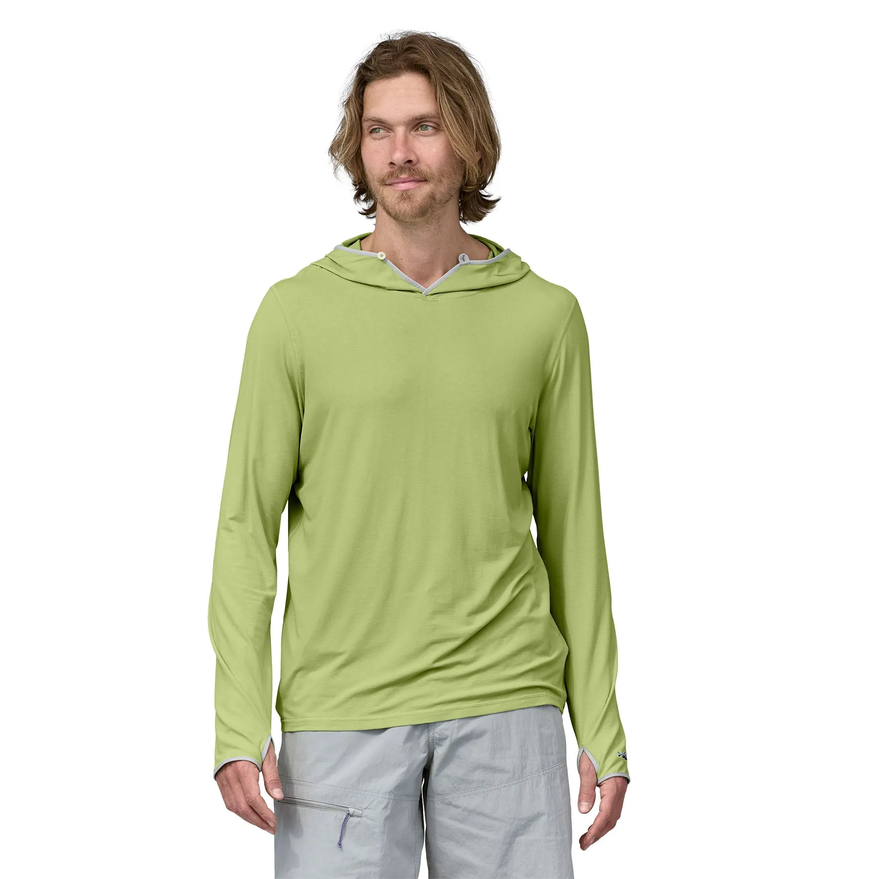 Mens Tropic Comfort Natural Hoody