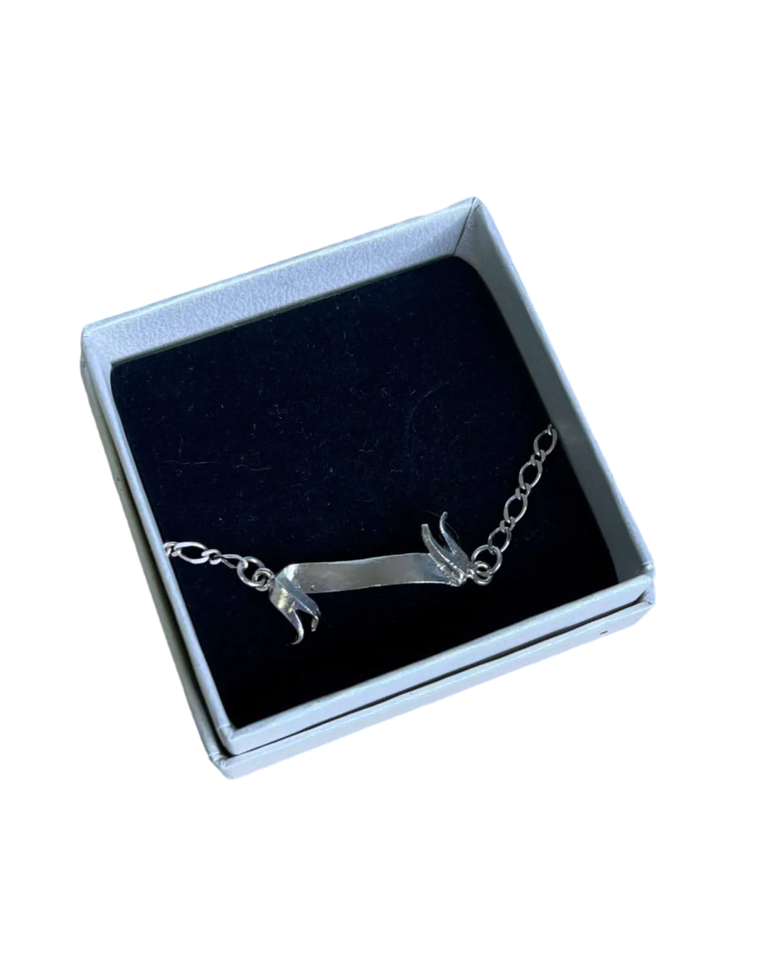 MGN Silver 925 Ribbon Bracelet