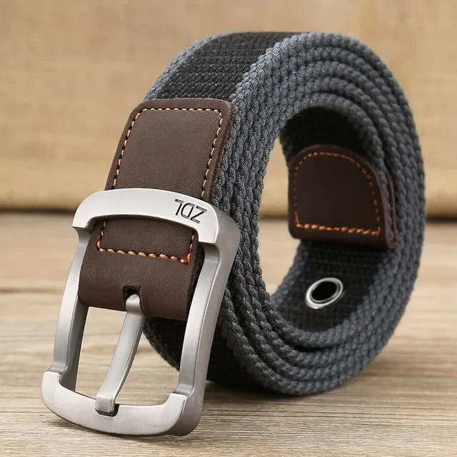 Military Style Canvas Belt