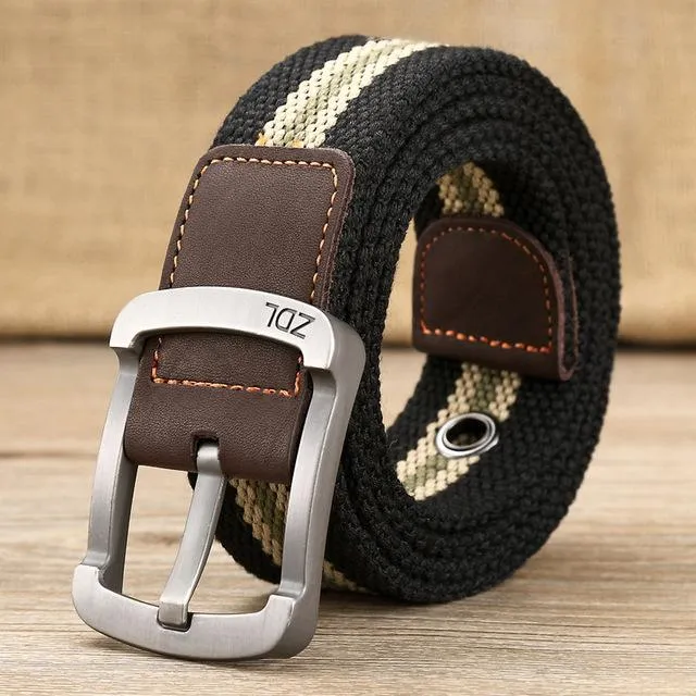 Military Style Canvas Belt