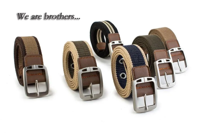 Military Style Canvas Belt