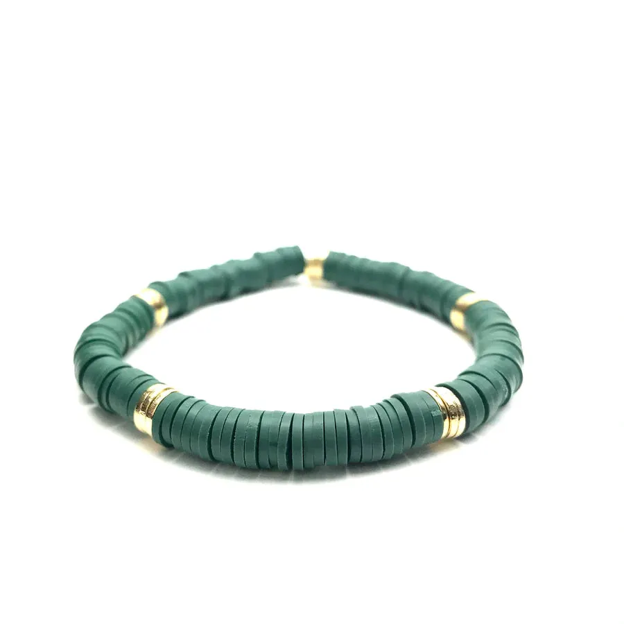 Mini Heishi Stretch Bracelet