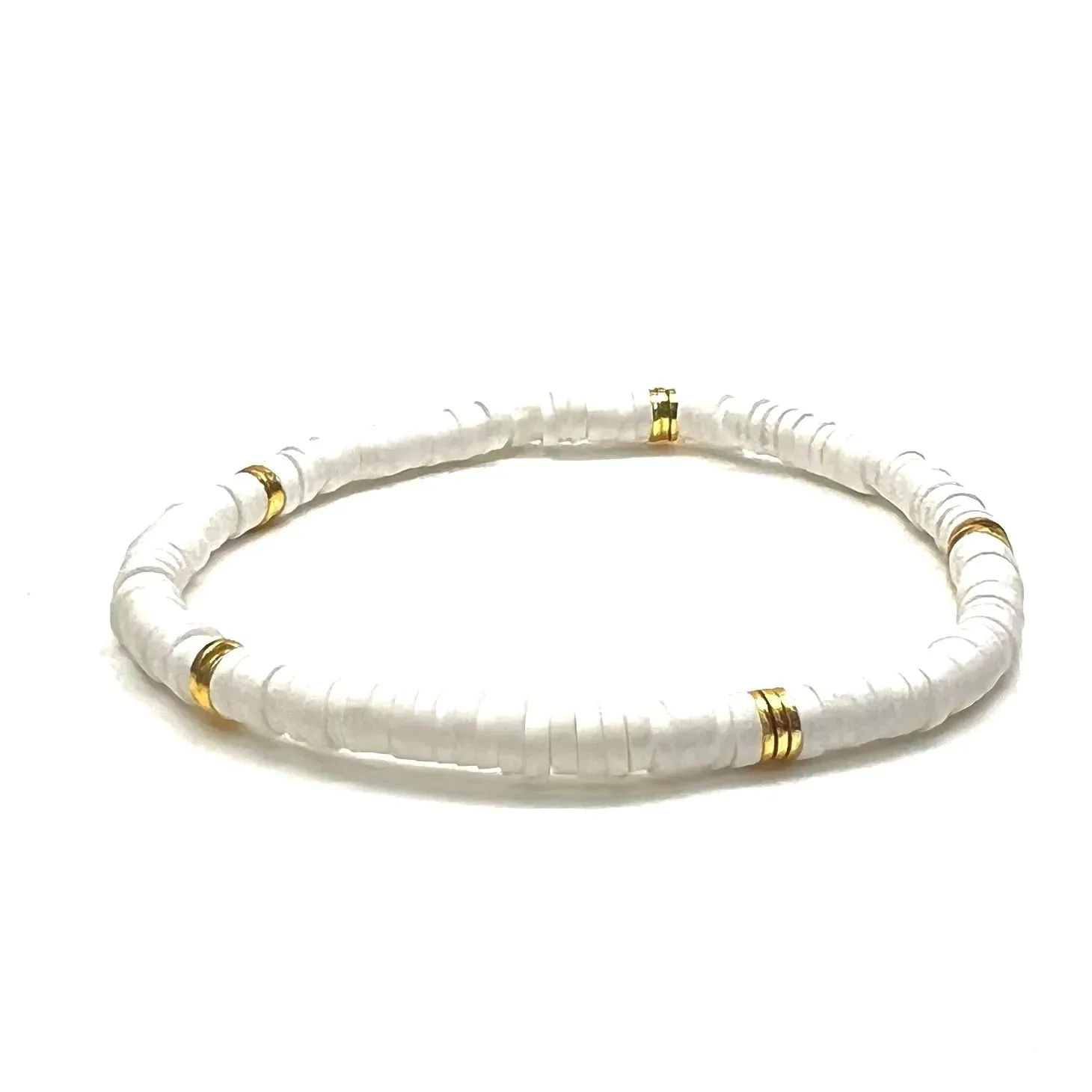 Mini Heishi Stretch Bracelet