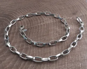 Modern Chrome Necklace