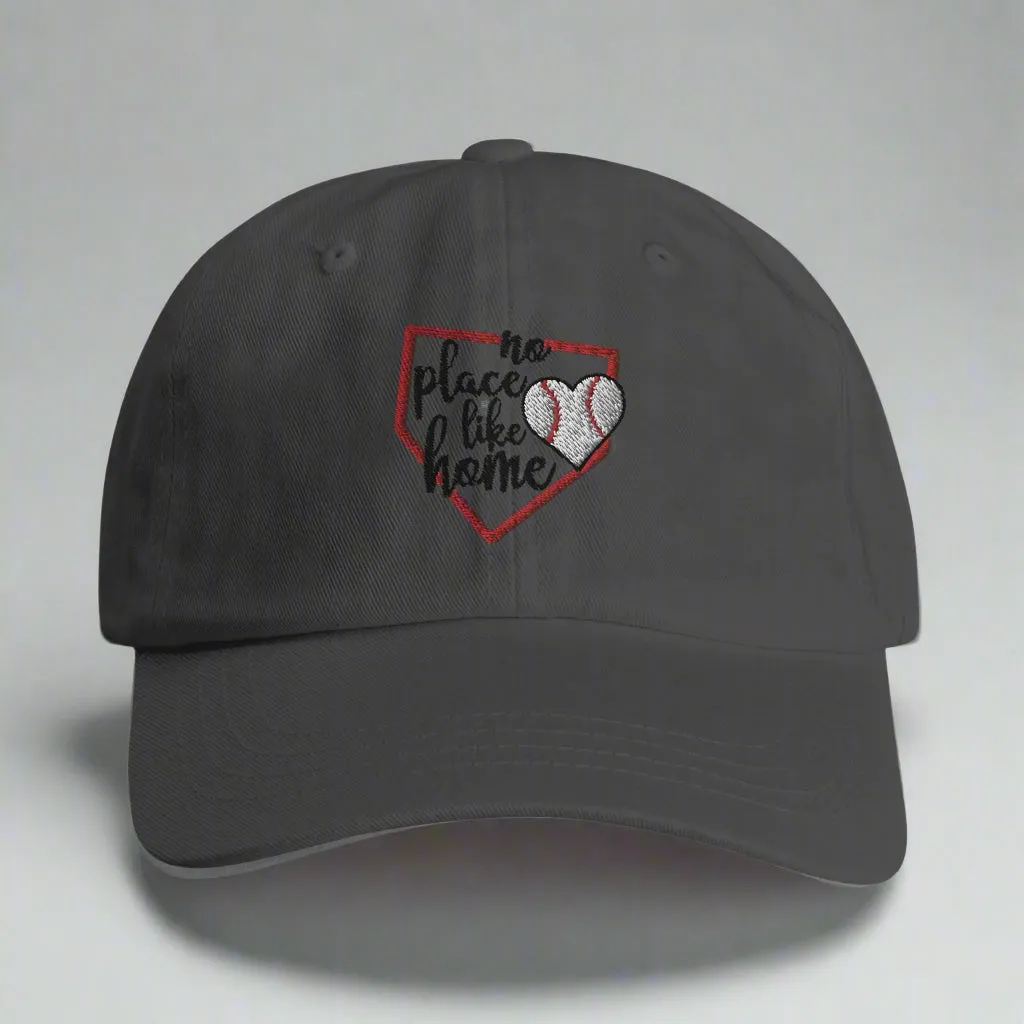 No Place Like Home Cap with Heart Design – Dad Hat Style