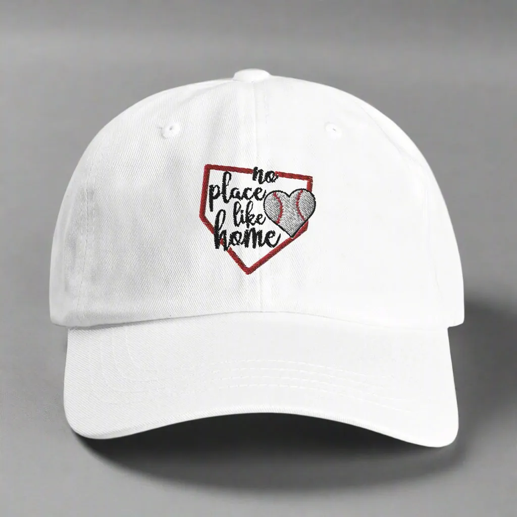 No Place Like Home Cap with Heart Design – Dad Hat Style