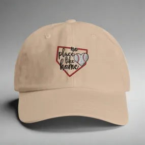 No Place Like Home Cap with Heart Design – Dad Hat Style