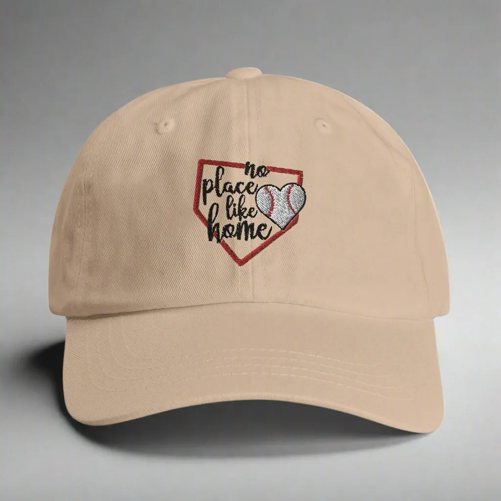 No Place Like Home Cap with Heart Design – Dad Hat Style