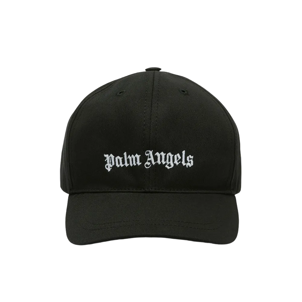 Palm Angels Logo Baseball Cap Black