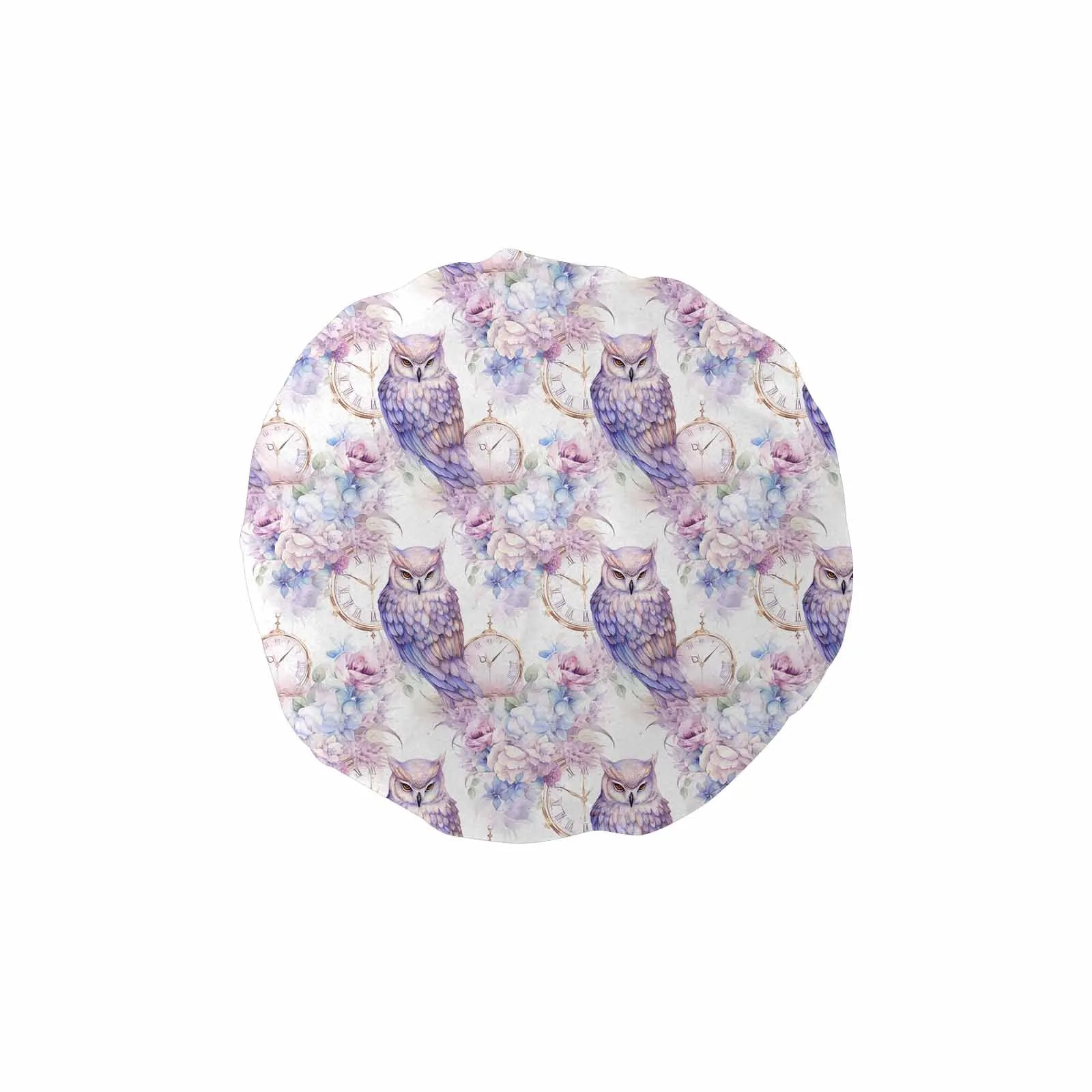 Pastel  Owls  Shower Cap