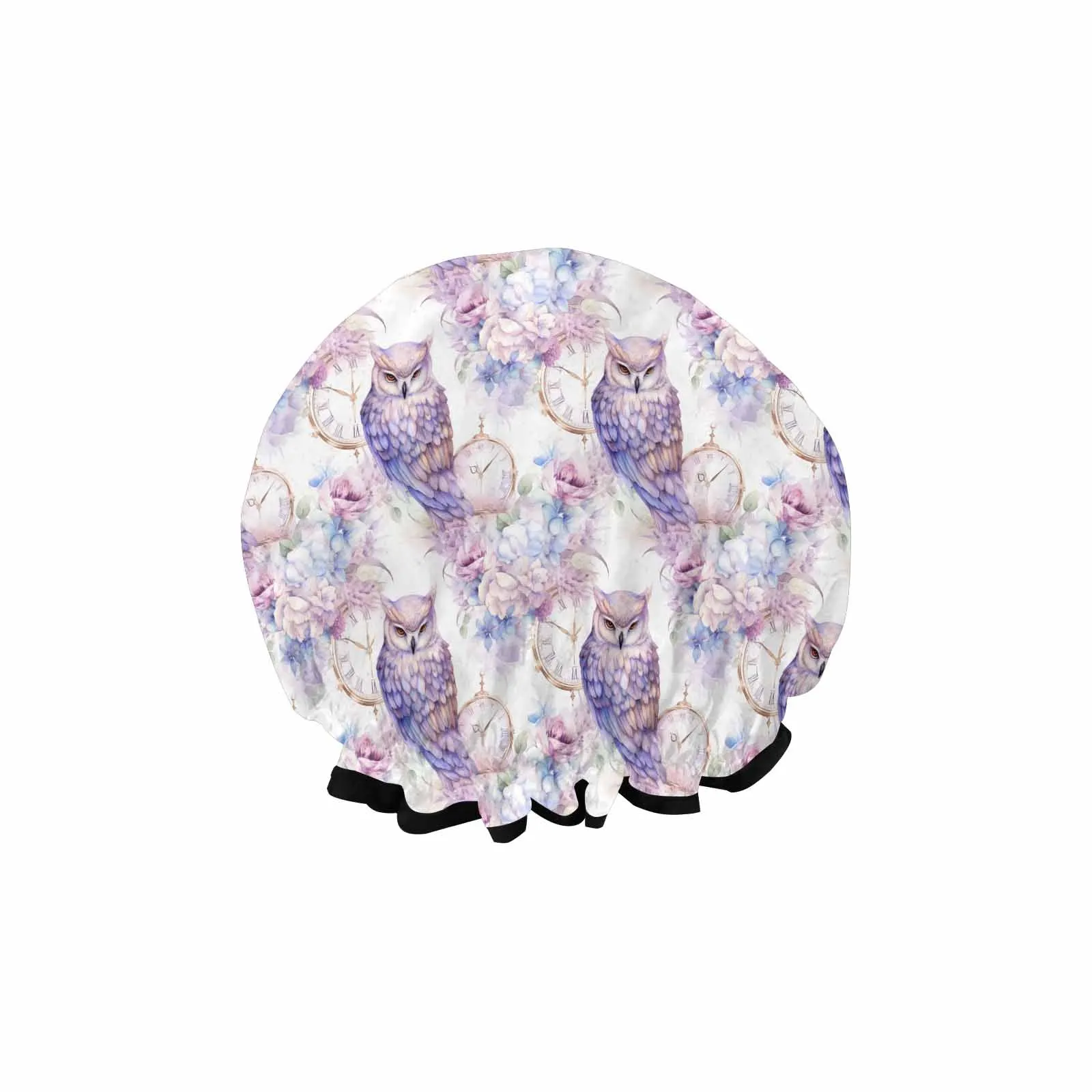 Pastel  Owls  Shower Cap