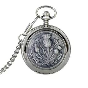 Personalised Three Thistle Pocket Watch (PW102 CB)