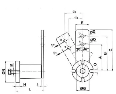 PL318 RC40/RC50 Chain Tensioner Arm Style