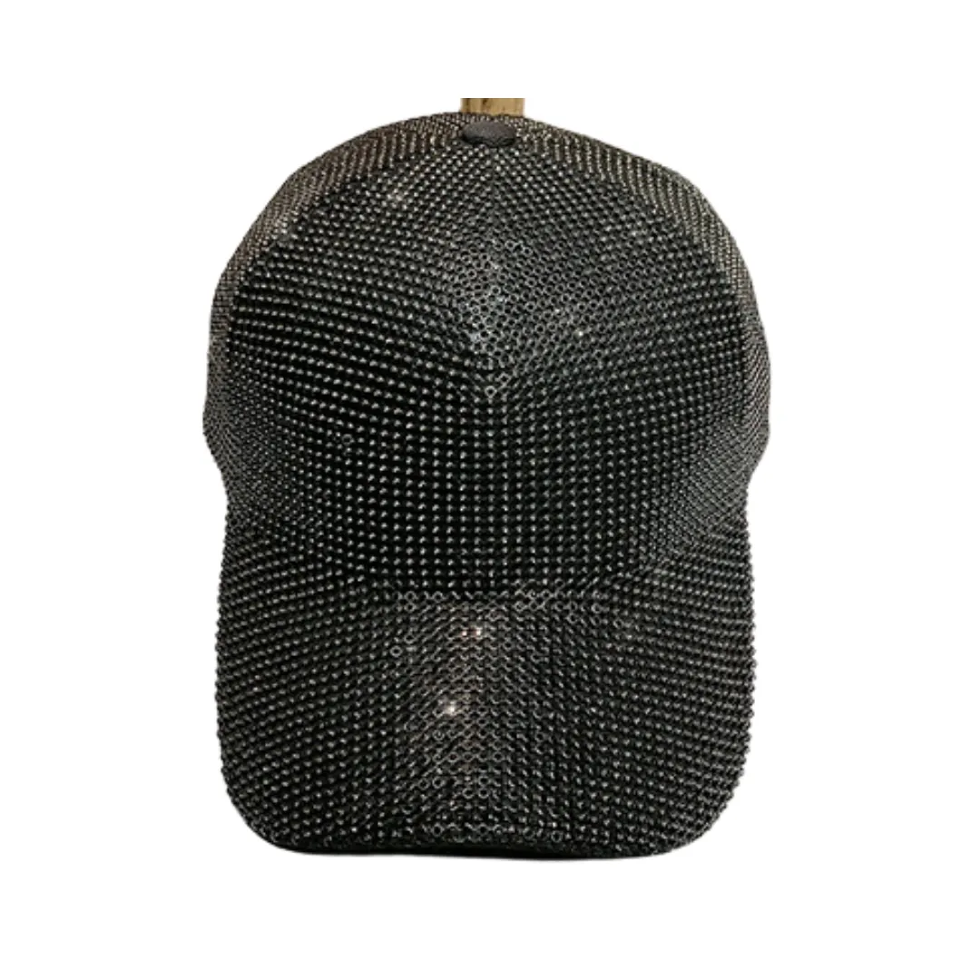 Pre Order:  Rhinestone Encrusted Baseball Cap