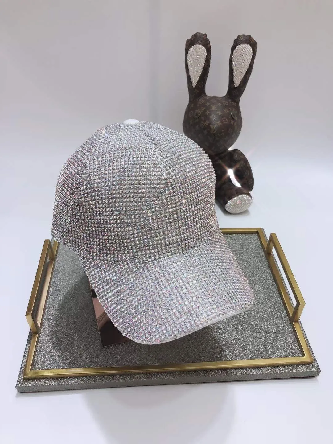 Pre Order:  Rhinestone Encrusted Baseball Cap