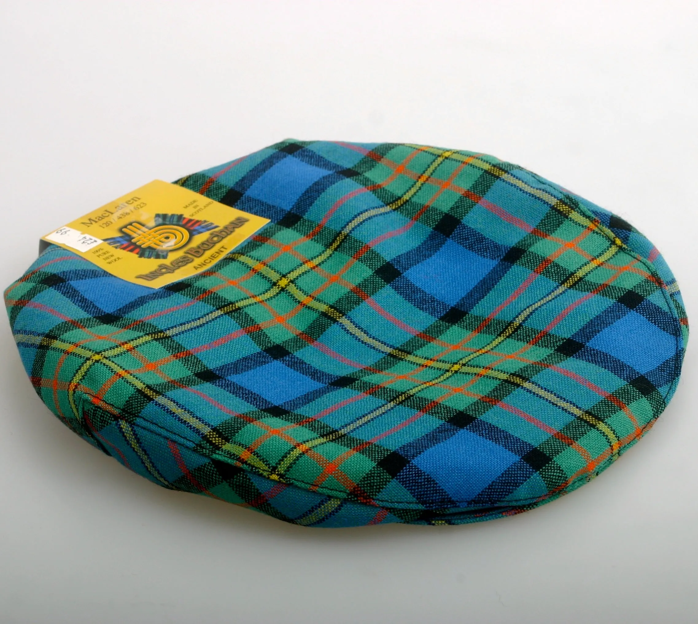 Pure Wool Golf Cap in MacLaren Ancient Tartan