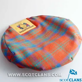 Pure Wool Golf Cap in Matheson Ancient Tartan