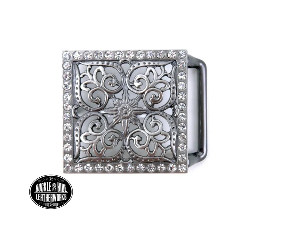 "The Garcia" Rhinestone Belt Buckle