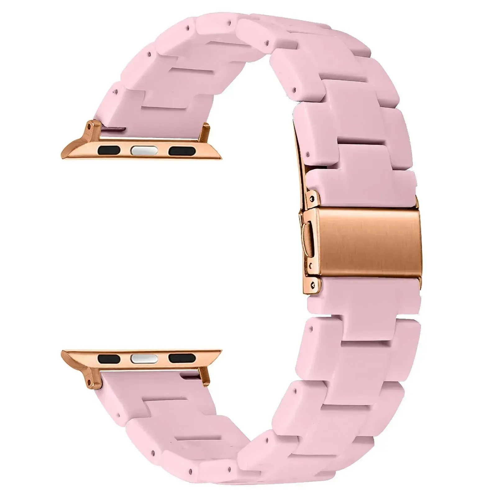 Replaceable Plastic Chain strap Watch Band Suitable for iwatch