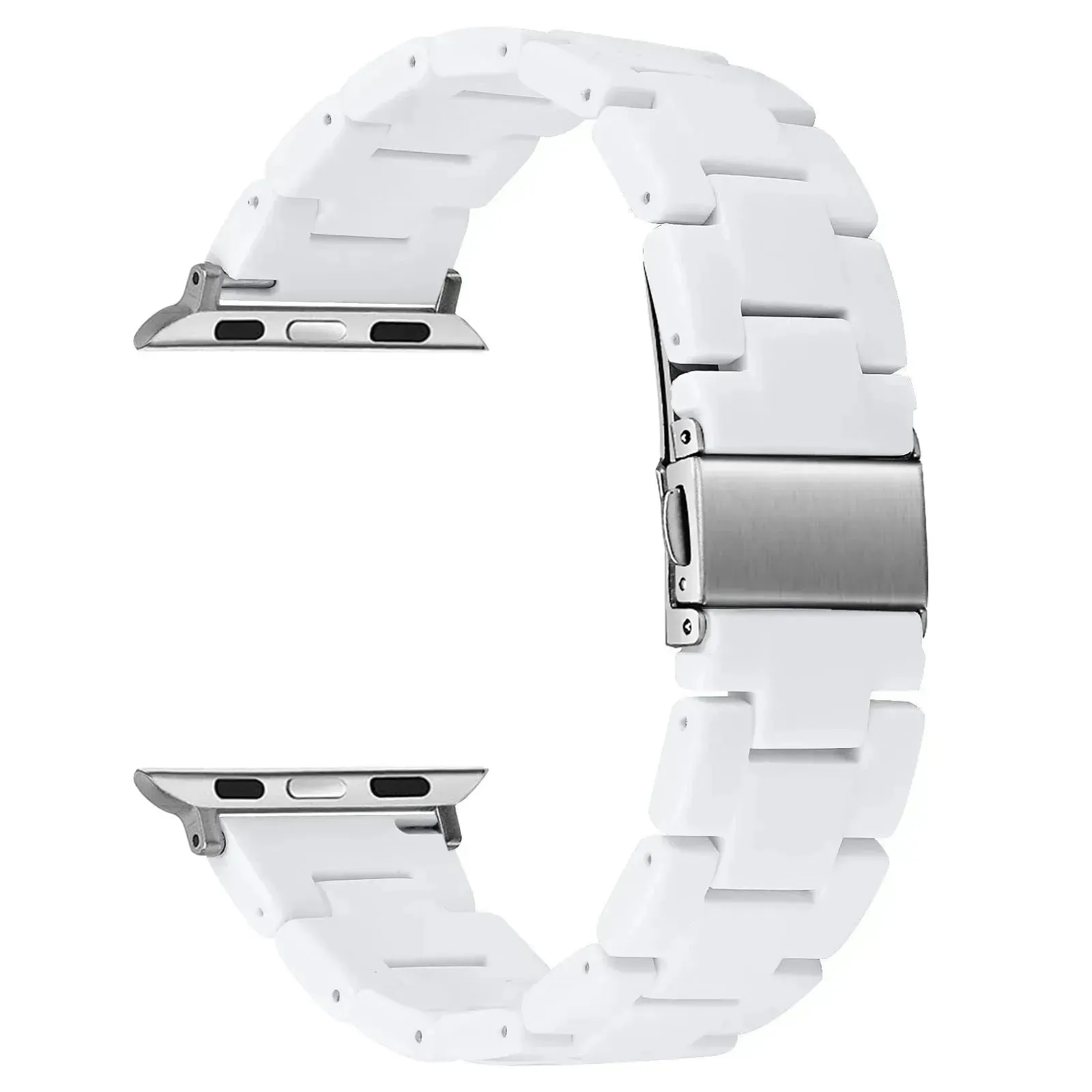 Replaceable Plastic Chain strap Watch Band Suitable for iwatch