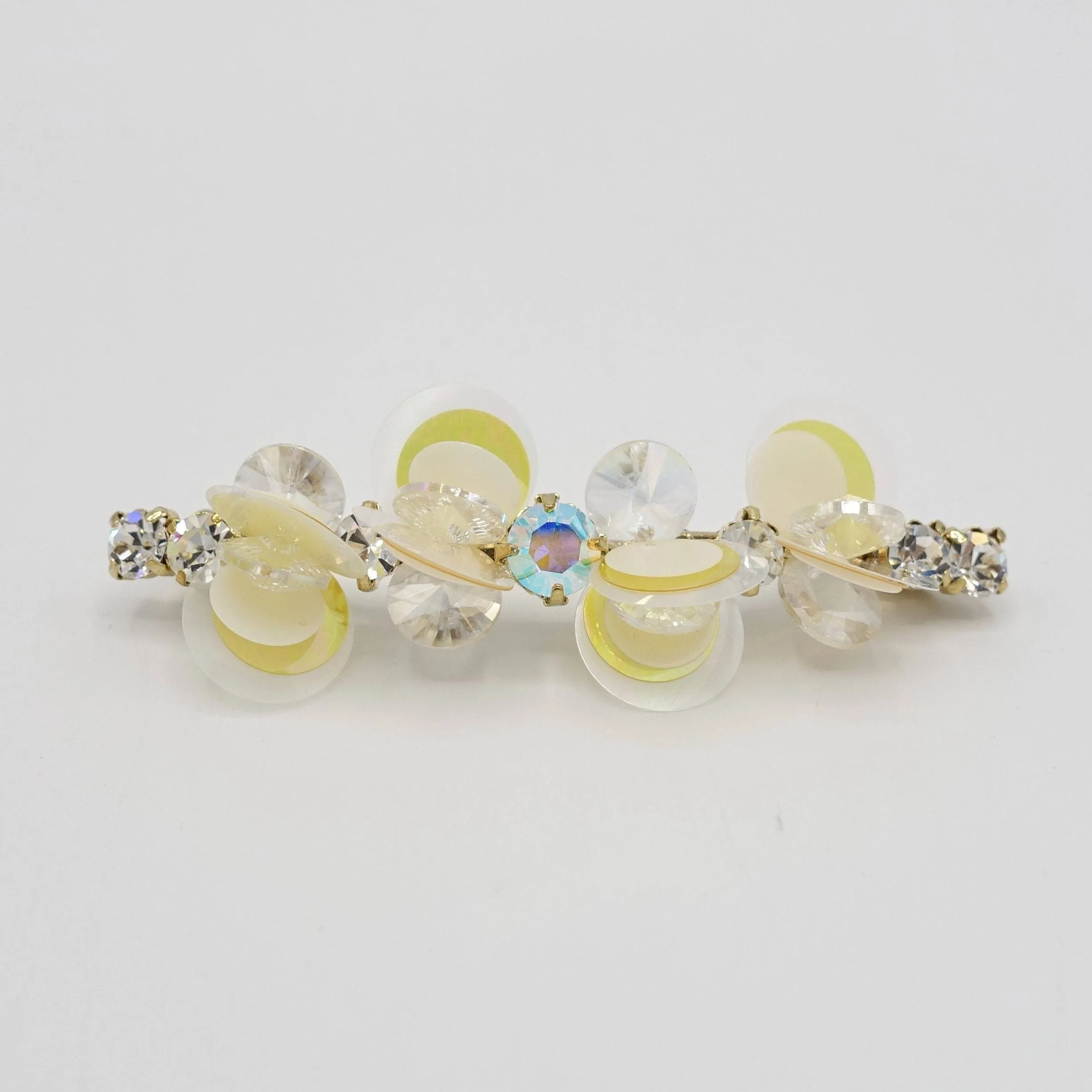 rhinestone spangle hair barrette bling hair accessory for women