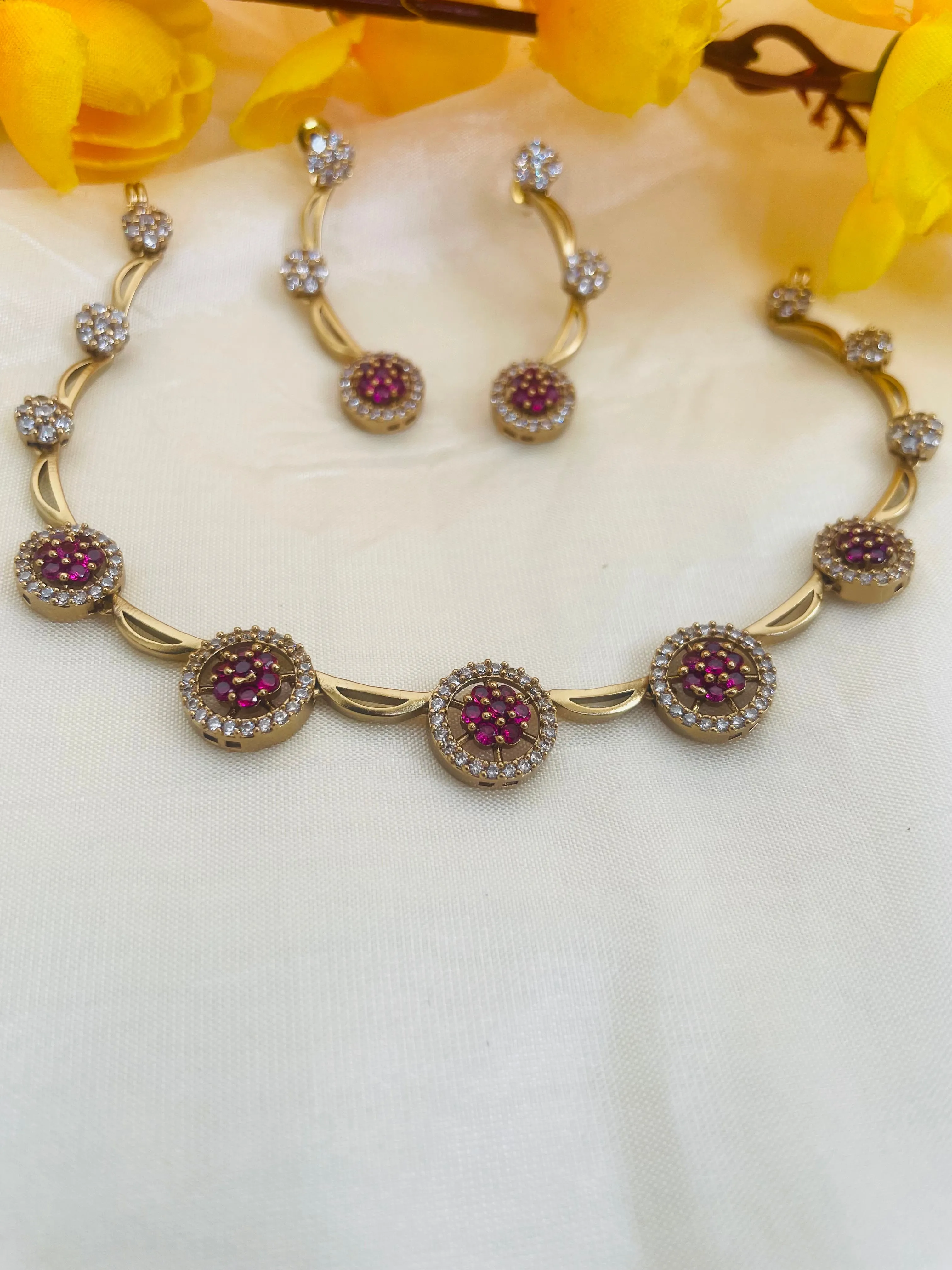 RIYA RADIANT RUBY PREMIUM NECKLACE