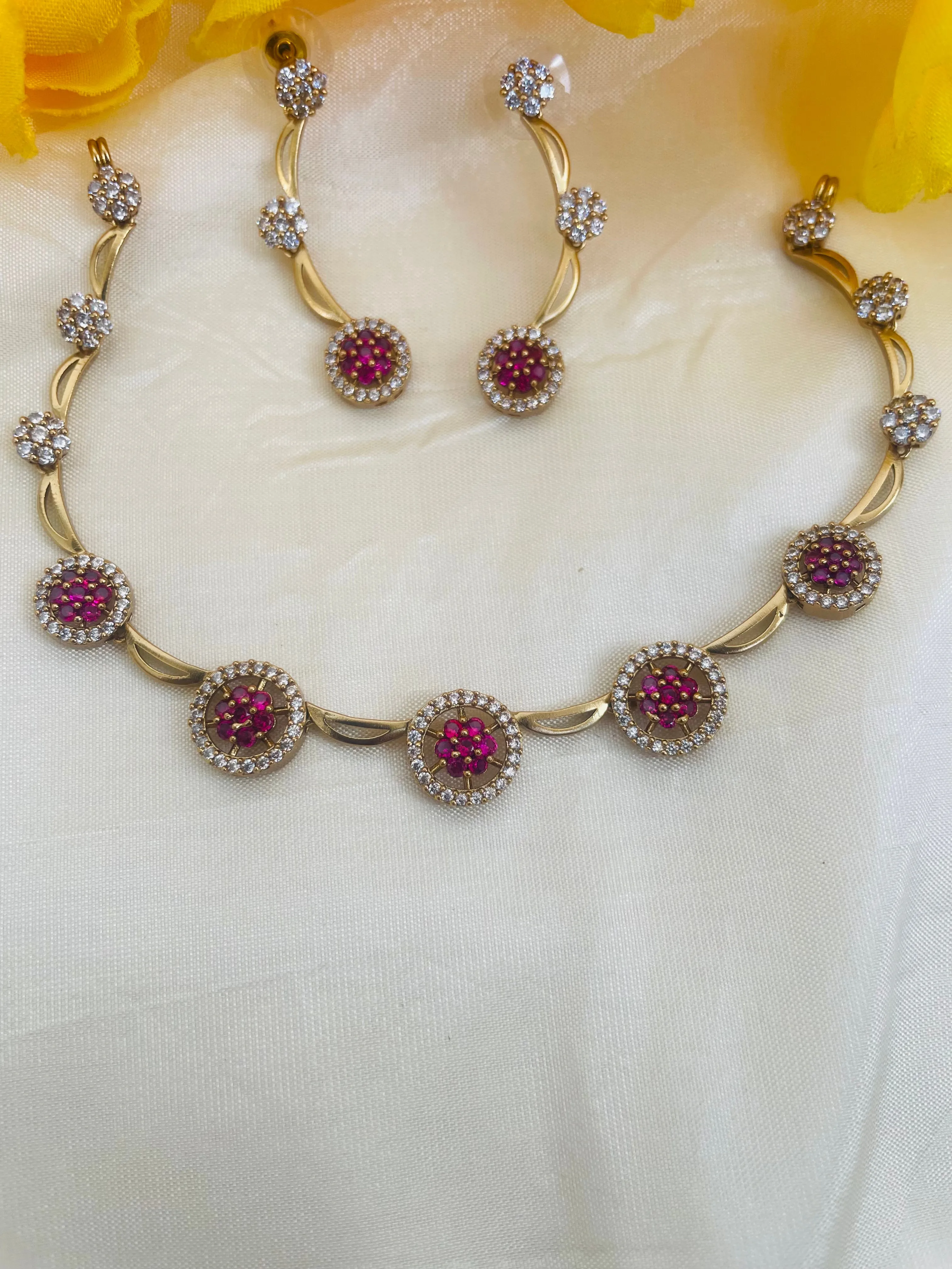 RIYA RADIANT RUBY PREMIUM NECKLACE