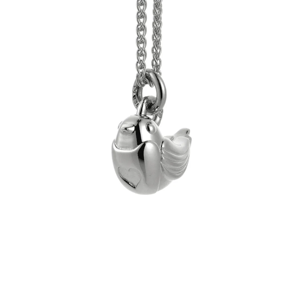 Robin Silver Charm