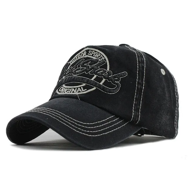 Rock Shark Outdoor Sports Original Embroidered Baseball Cap