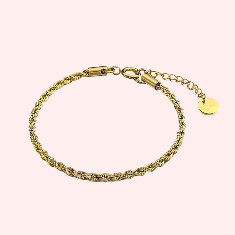 Rope Chain Hypoallergenic Bracelet