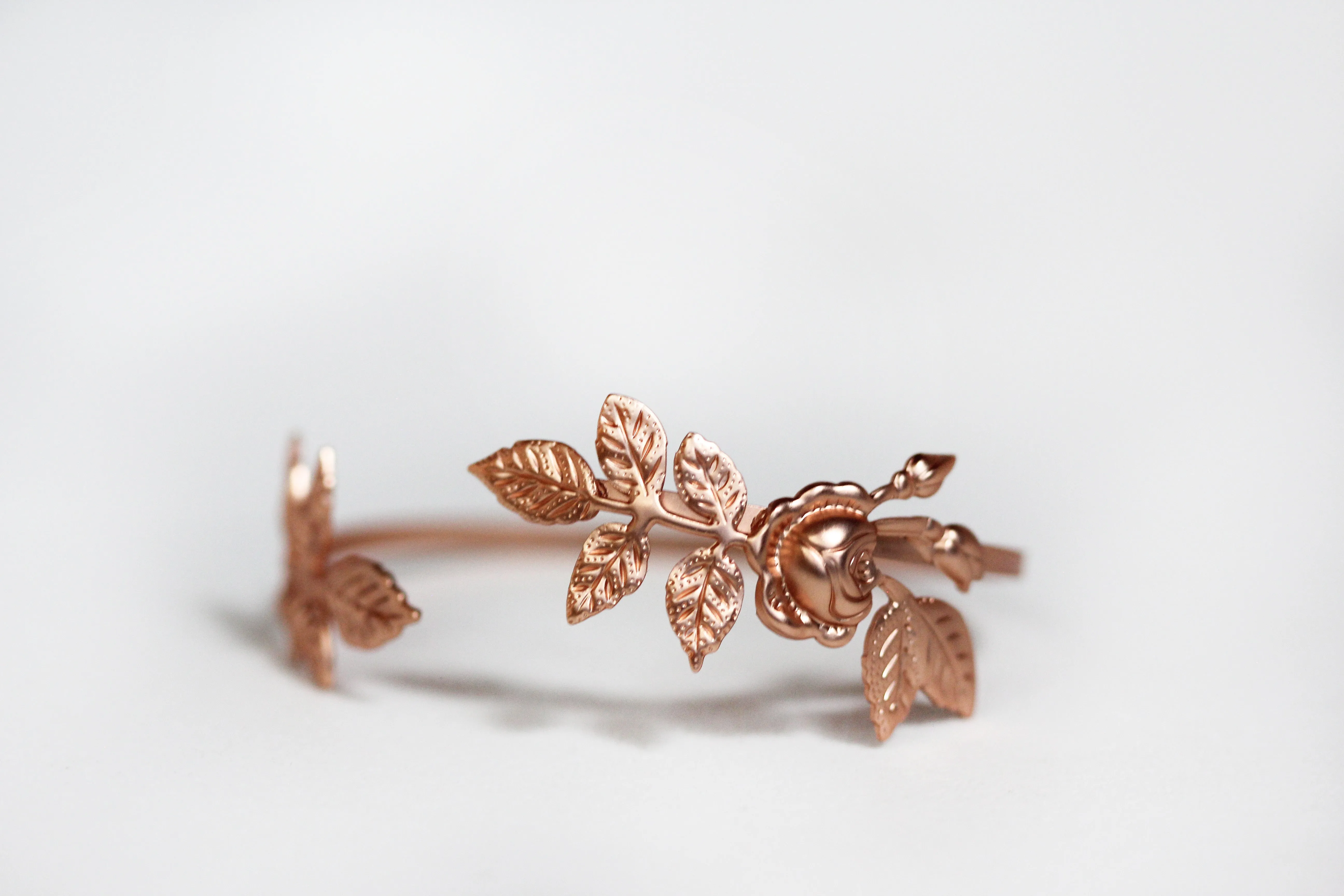 Rose & Leaves Bracelet