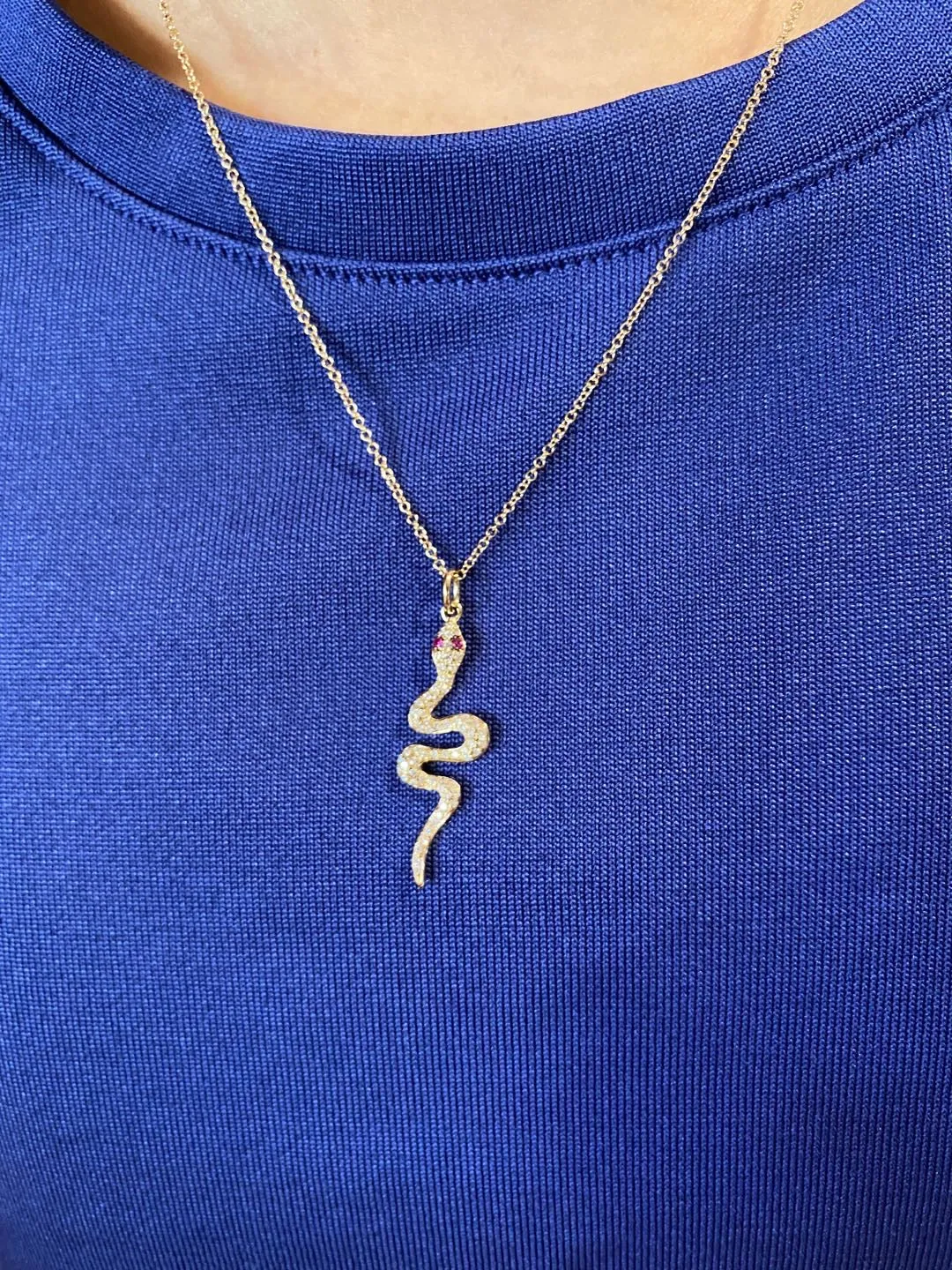 Ruby Python Pendant