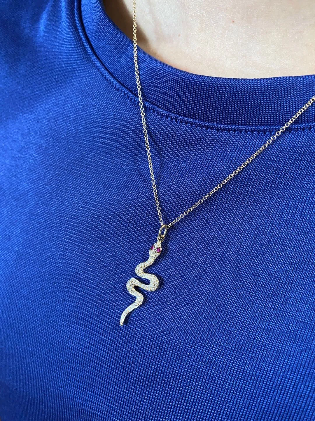 Ruby Python Pendant