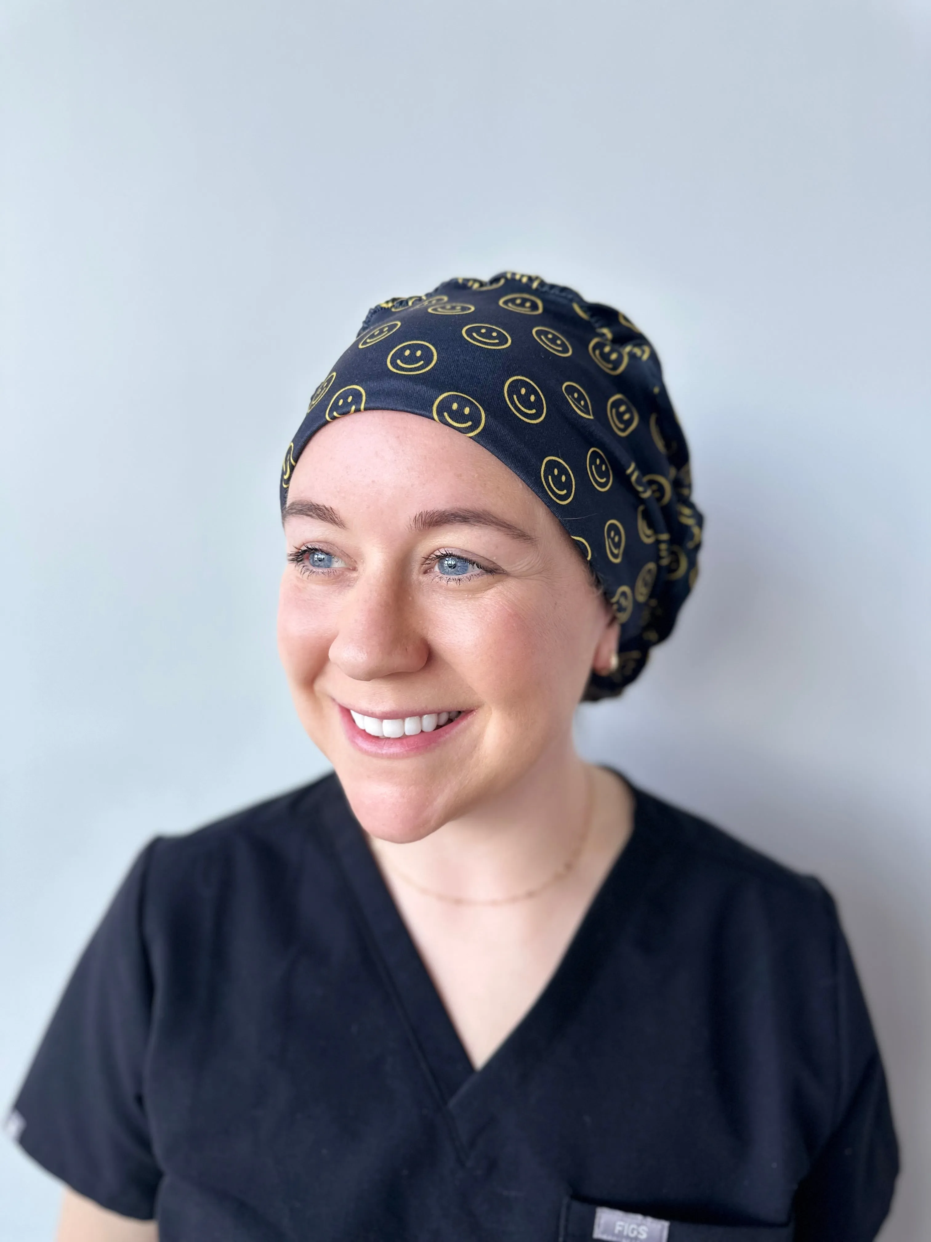 Scrub Hat - Classic Smiley