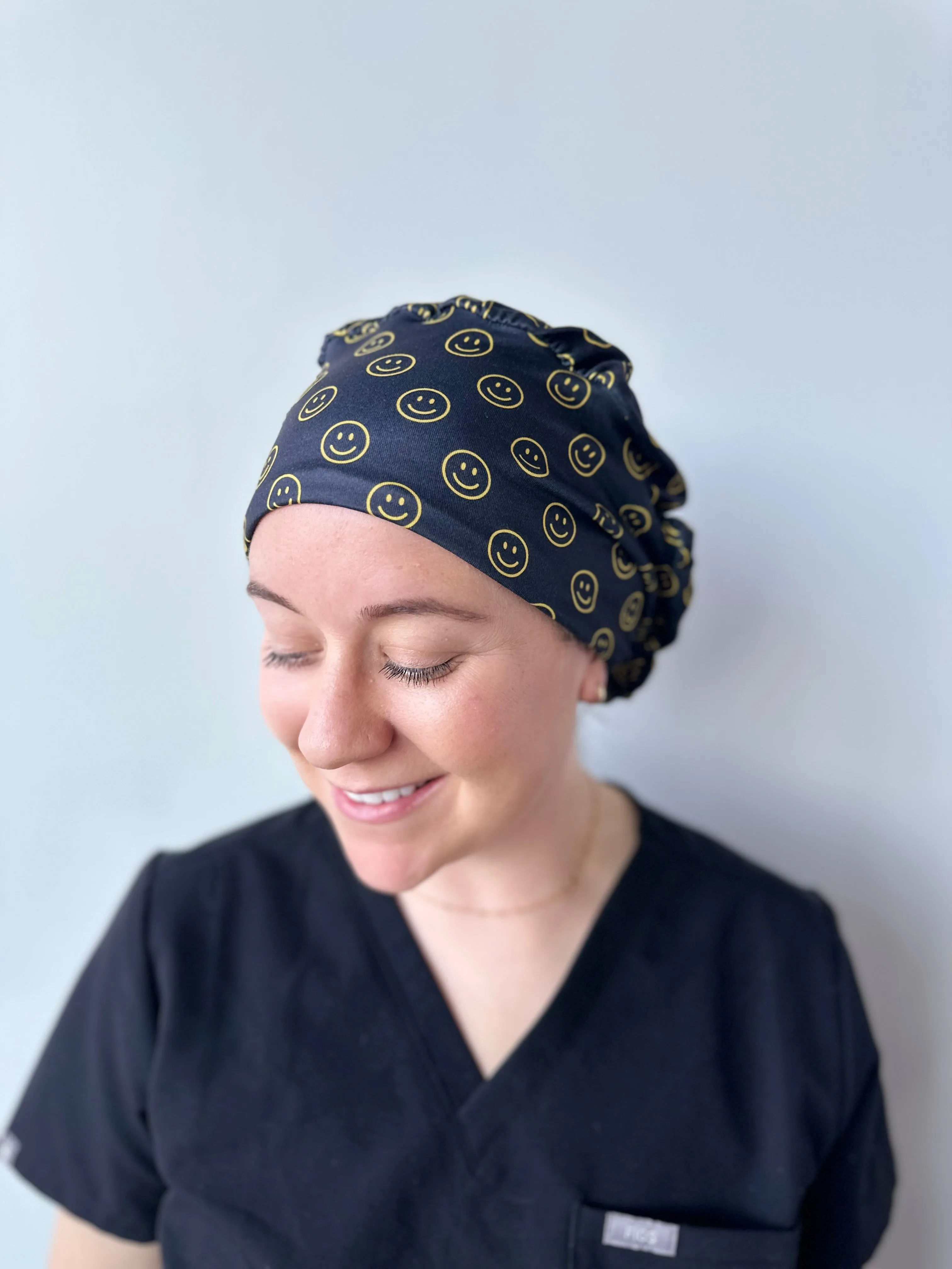 Scrub Hat - Classic Smiley