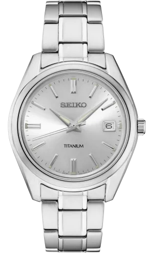 Seiko Essential Men's Watch Titanium SUR369