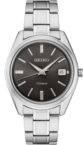 Seiko Essentials Titanium Men Watch SUR375