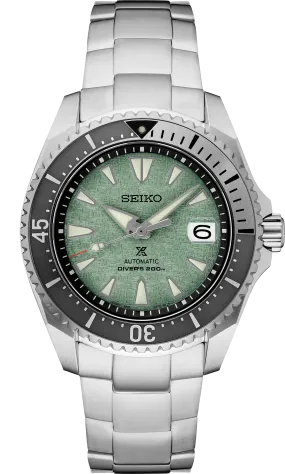 Seiko Prospex SPB349 Green Dial Titanium Diver Watch