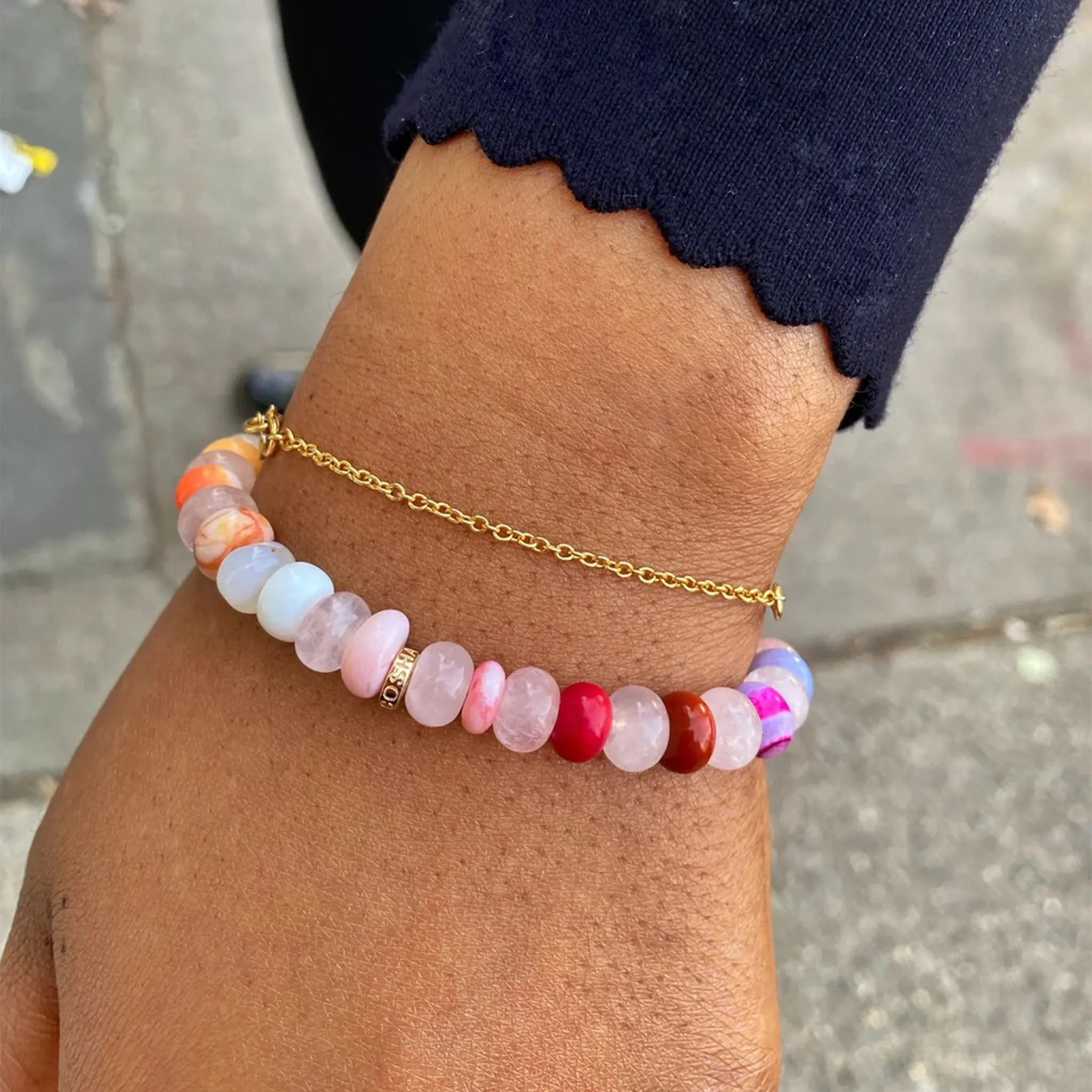 Sherbet Candy Gem Bracelet